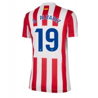 Stroje piłkarskie Atletico Madrid Julian Alvarez #19 Koszulka Podstawowej dla damskie 2025-26 Krótki Rękaw